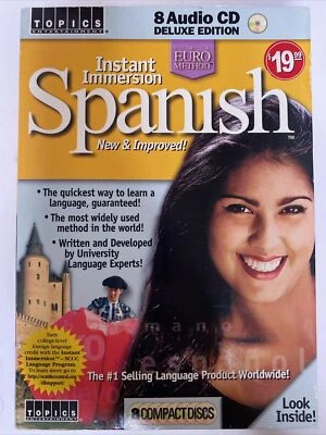 Instant Immersion Spanish: Deluxe Edition Workbook (Spanish Edition) - Image 1 of 4
