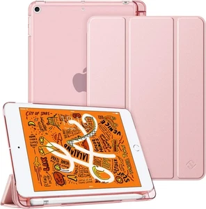 FINTIE Case with Pencil Holder for iPad mini 5 7.9" 2019 - *Rose Gold  - Picture 1 of 10
