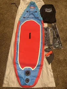 Smirnoff Red White & Berry Inflatable Stand Up Paddle Board 9’ Accessories New - Picture 1 of 19