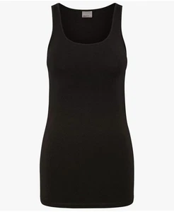 VERO MODA Women's My Soft Long Tank Top Noos Black Size Small - Picture 1 of 4