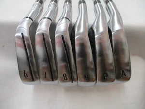 TaylorMade QI lefty Iron Set 6-9,Pw,Aw 6pc Flex Regular MCI 50 Multi-Material - Picture 1 of 6