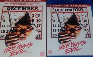 NEW YEAR'S EVIL (88 Filme Slasher Classics #46 Blu Ray Reg B mit Slip & Booklet  - Bild 1 von 3