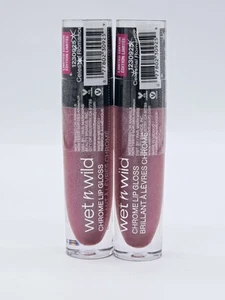 Wet N Wild Fantasy Makers Chrome Lip Gloss #1230925 Celestial Romance. QTY:2 - Picture 1 of 3