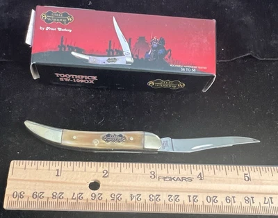 Steel Warrior toothpick pocketknife SW-109OX - Image 1 of 3