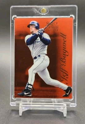 1996 Select Certified Red Jeff Bagwell #54 EARLY SP CERTIFIED RED /1800 - Image 1 of 4