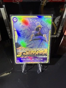 OP03-072 PRB-02 R Gum-Gum Jet Gatling BEST vol.2 One Piece Alternate Alt Art - Picture 1 of 2