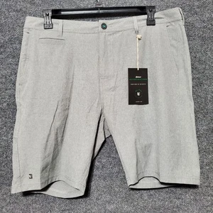 Linksoul Solid Boardwalker Shorts Herren Gr. 38 grau Outdoor Surf sportlich Freizeit - Bild 1 von 14