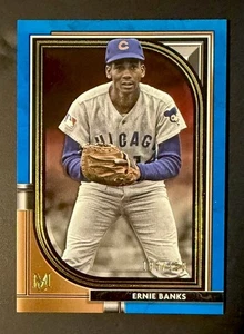 Colección Museo Topps Ernie Banks 2021 #23 Zafiro #’d/150 Chicago Cubs Salón de la fama - Imagen 1 de 2