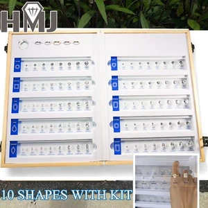 CZ Diamond Chart Customize Comparison Chart Set Size Reference fr Jewelry Making - Picture 1 of 36