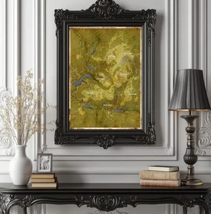 Trosky Area Map Poster - Kingdom Come: Deliverance II - Bild 1 von 19