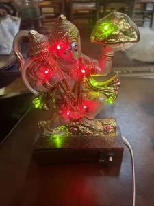Lord Hanuman Beeld Religious  Figurine Light Up 9” Tall - Picture 1 of 4