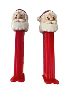 Set of 2 Santa Claus Pez Dispensers, Hungary and China Yr 2012 - Picture 1 of 10
