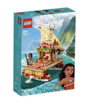 LEGO Disney 43210 Moana's Wayfinding Boat NEW SEALED Box - image 1 of 3