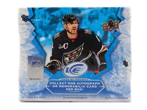 2022-23 Upper Deck Ice Hockey Hobby Box-A. Ovechkin-M. Boldy-Matty Beniers Auto? - Picture 1 of 6