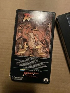 Paramount Indiana Jones and the Raiders of the Lost Ark VHS Tape - Bild 1 von 3