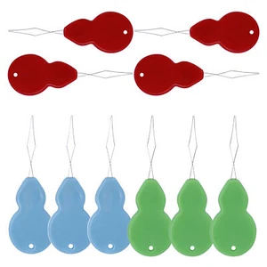 Sewing Needle Threader 10-Piece Easy Threading Gadget For Elderly Hand Sewing - Picture 1 of 10