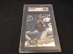 2017 Topps Chrome Matt Olson RC #98  SGC 10 - Picture 1 of 3