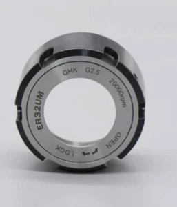 ER32 Ball Bearing Collet Chuck Nut ER32 UM Nut 20000 rpm M40*P1.5 - Picture 1 of 9