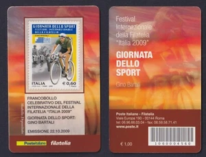 Tessera Filatelica Gino Bartali 2009 - Imagen 1 de 1