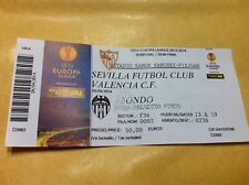 ENTRADA PARTIDO UEFA EUROPA LEAGUE SEVILLA FC. Y VALENCIA C.F 1/2 FINAL 2014