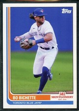 2022 Topps 582 Montgomery Club Set 3 - #12 - Bo Bichette - Toronto Blue Jays