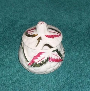 WADE CERAMICS - Bramble Gold Blush Condiment Jar, 2 1/4" Tall - Picture 1 of 1