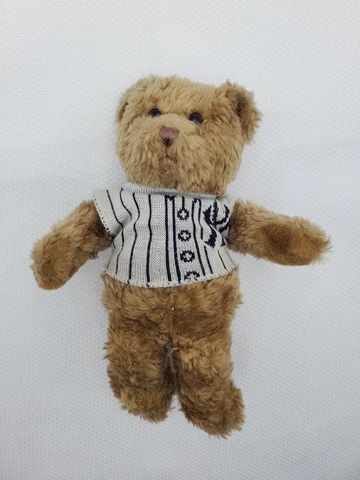 Vintage NY Yankees Steven Smith Plush Teddy Bear Stuffed Animal Toy 10” Cover