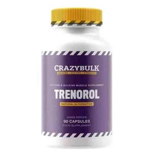 CrazyBulk TRENOROL Corte Fuerza Muscular Crazy Bulk - 90 Cápsulas. Pack de 1. - Imagen 1 de 3