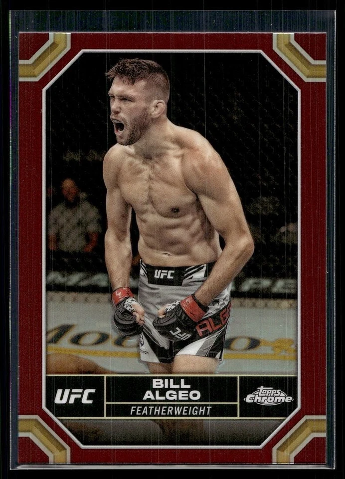 2024 TOPPS CHROME UFC MAGENTA 27 Bill Algeo - Image 1 of 1