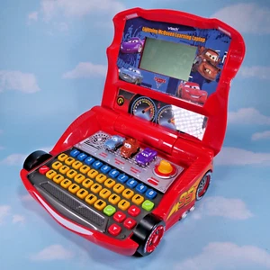 Lightning Mcqueen Cars Vtech Disney Pixar Learning Laptop - Works - Used - Bild 1 von 15