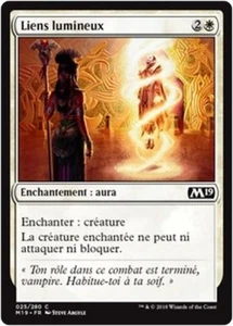 MTG Magic M19 - (x4) Luminous Bonds/Liens lumineux, French/VF - Picture 1 of 1