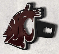 Washington State University Cougars Hitch Cover (3 Layer)