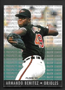 1995 Fleer Major League Prospects #4 Armando Benitez Baltimore Orioles - Picture 1 of 1