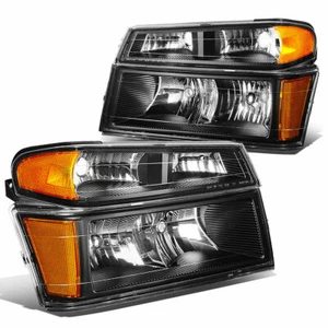 FOR COLORADO / CAYON 2004 - 2012 HEADLIGHT & CORNER PARK LAMP RIGHT & LEFT SET - Bild 1 von 1