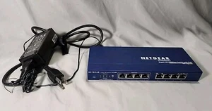 NETGEAR 8-Port External Switch FS108P ProSafe POE 2! Working! - Picture 1 of 6