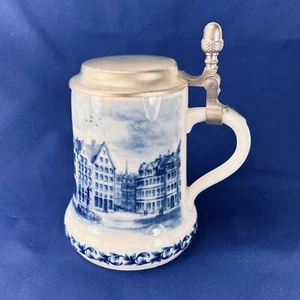 West Germany beer stein ERBO ZINN tankard Willi Geck Beer Tankard Collection - Picture 1 of 7