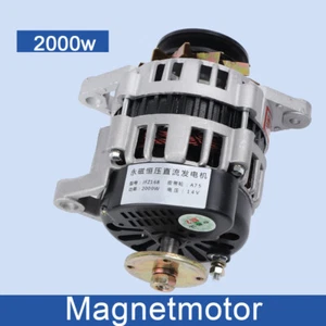14V Magnetmotor Synchron Generator PMA Rpm 1500W Dieselmotor Perpetuum Kupfer - Bild 1 von 12