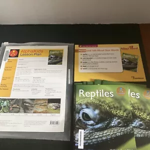 Sundance Alphakids Homeschool Unit Study Reptiles 1st Grade - Picture 1 of 10