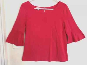 Talbots Damen Pullover M rosa Strick 3/4 Glockenärmel Pulli Oberteil Karriere Büro - Bild 1 von 4