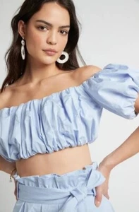 10 Sheike Crop Blouse Top As NEW *BUY FIVE + ITEMS GET FREE POST - Picture 1 of 2