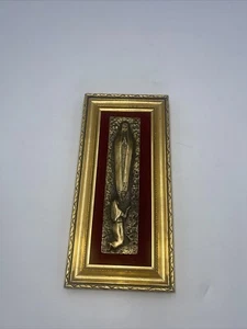 Religiosa Cattolica Francese �� Mermet Bronzo Santa �� Vergine Maria ��& Santa Bernadette - Foto 1 di 4