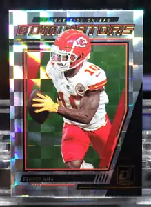 TYREEK HILL 2021 Panini Donruss #D21 Dominators NFL KC Chiefs Delfine Fußball - Bild 1 von 2