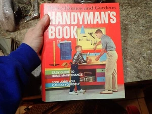 BETTER HOMES and GARDENS HANDYMAN'S BOOK 1973 Repair DIY How To Binder 70s Vtg - Picture 1 of 6