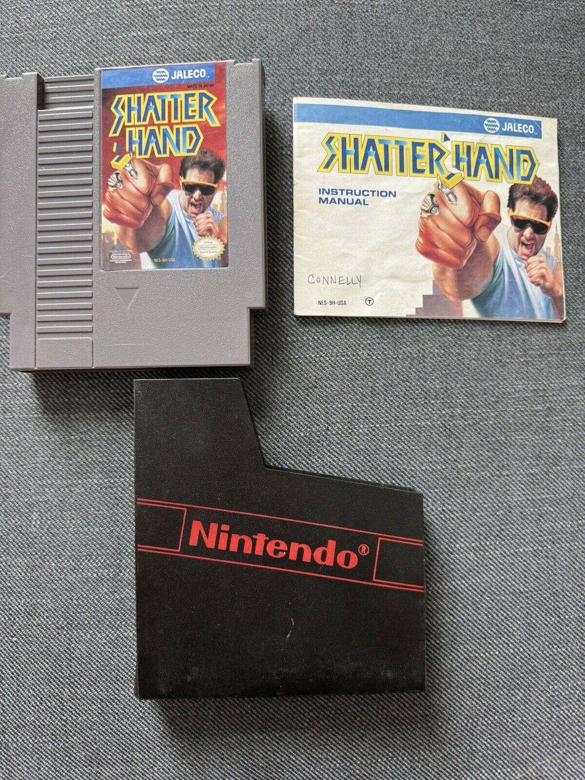 Shatterhand NES Nintendo Rare! Clean, Tested, Working And Comes With Manual!