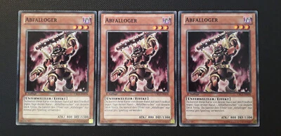 Yu-Gi-Oh! 3x Abfalloger, CBLZ-DE018, Common, 1. Auflage, Deutsch, Excellent - Bild 1 von 4