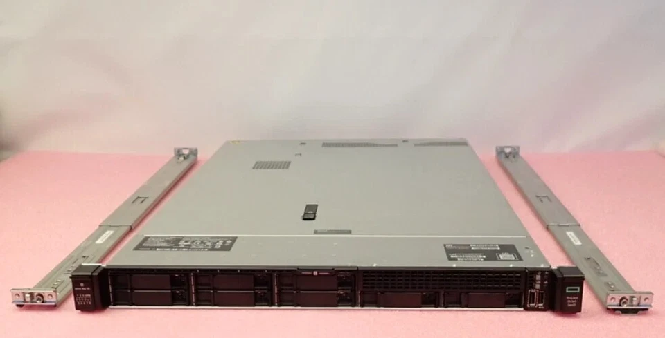 HP ProLiant DL360 GEN10 10-Core Silver 4114 128GB RAM 8x 2.5" SAS Bay 1U Server - Image 1 of 4