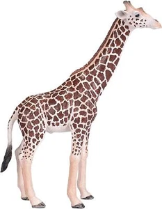 Giraffe Male Wildlife Toy Figure 16.5 cm Length Approx Mojo Fun 381008 - Picture 1 of 3