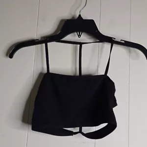 Free people intimately black t-back bra - Picture 1 of 3