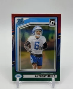 2024 Panini Donruss - Rated Rookie Optic Preview Red & Green #363 Anthony Gould - Picture 1 of 4