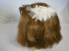 Kleinfeld Hair Piece Accessory Wedding Statement Comb White Crystals Beads Lace